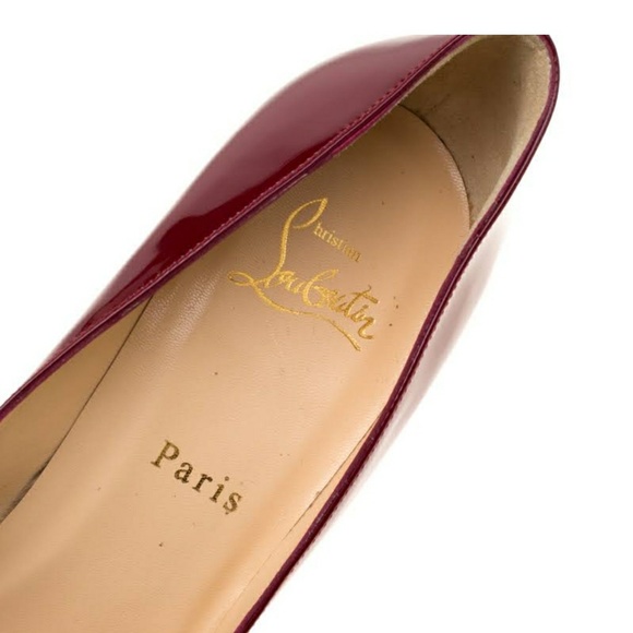 Christian Louboutin Red High Heel Pumps - Picture 3 of 3